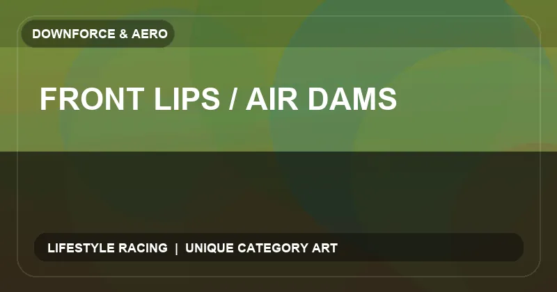 Front Lips / Air Dams